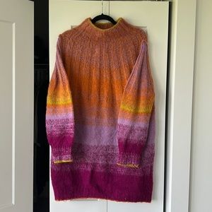 Anthropologie wool dress, size L